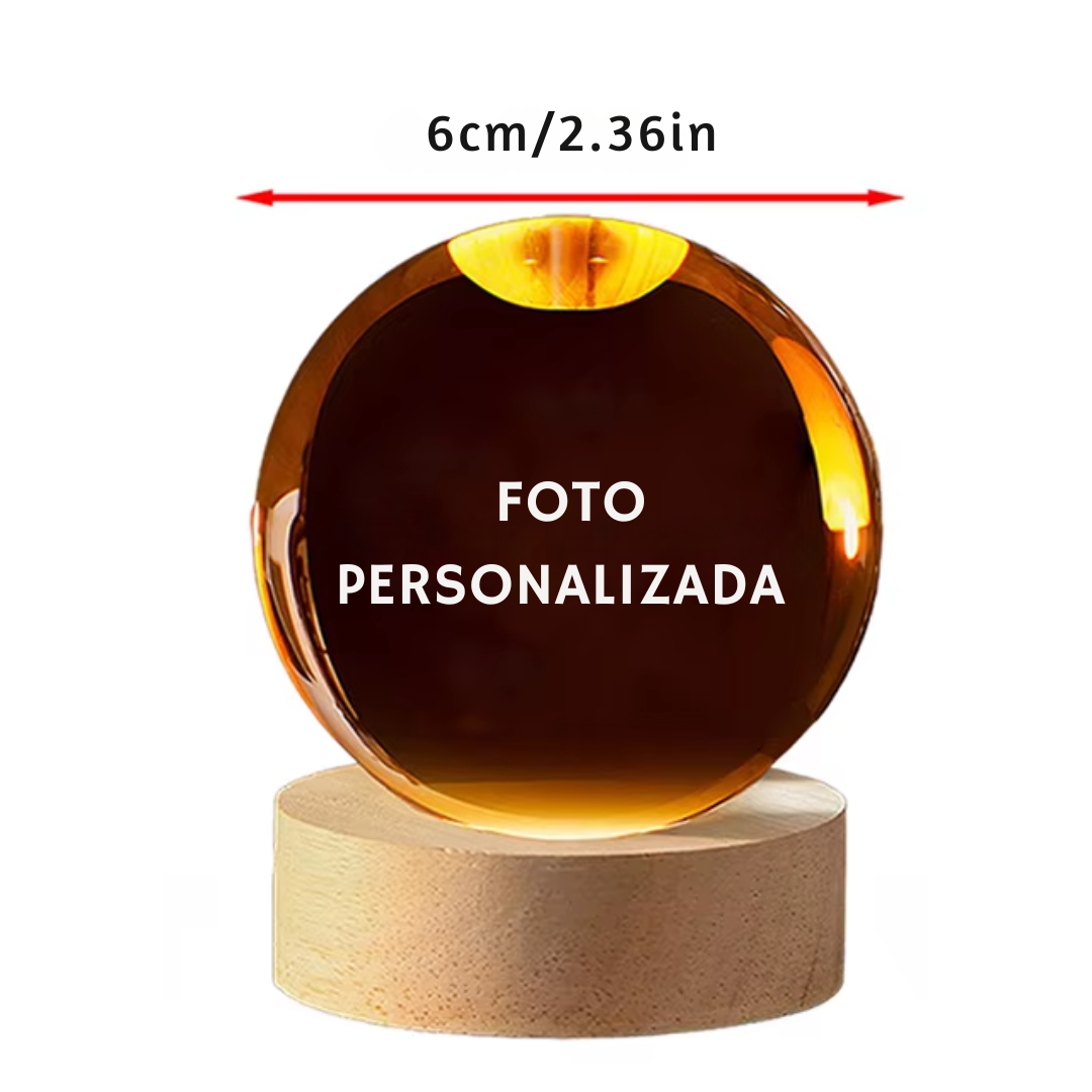 Esfera Iluminada Personalizable