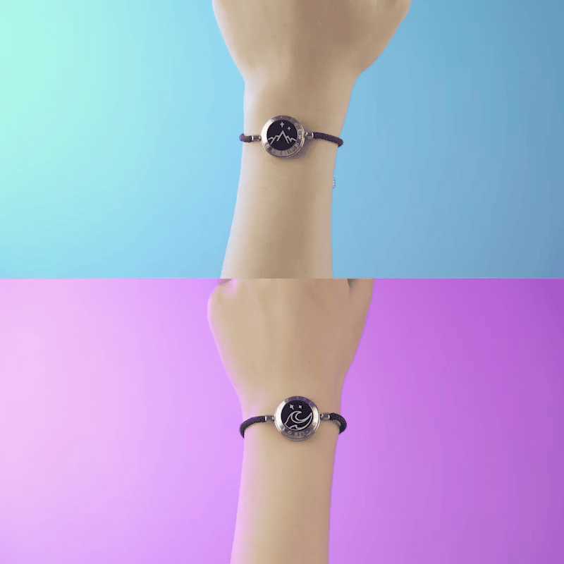 2 Pulseras Sincronizadas - Pienso en Ti