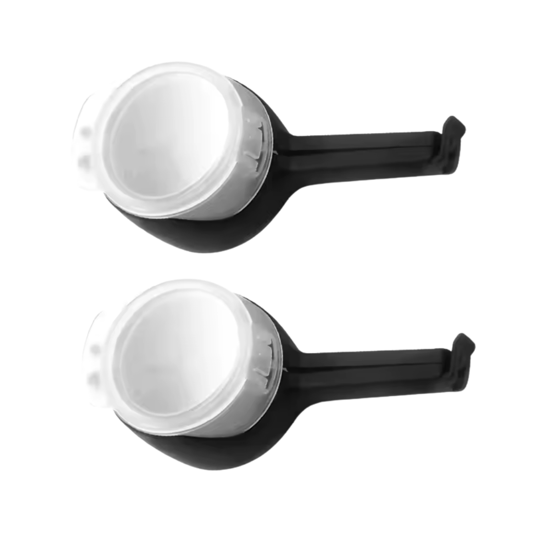 Clip sellador con tapa dosificadora